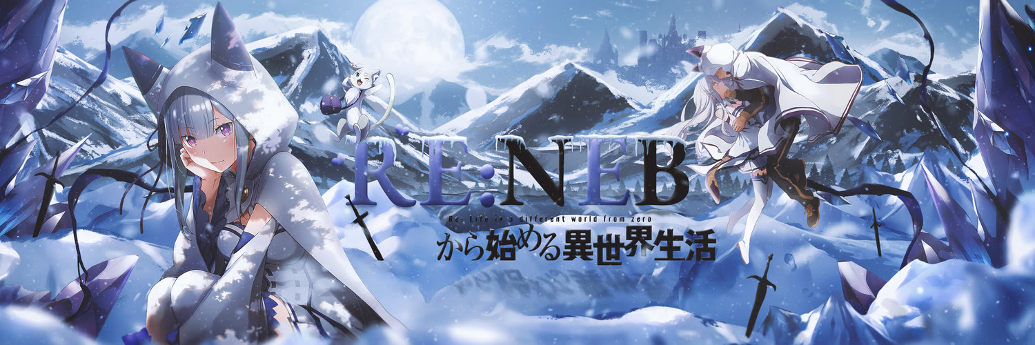 Re:Neb Re:Zero snow header